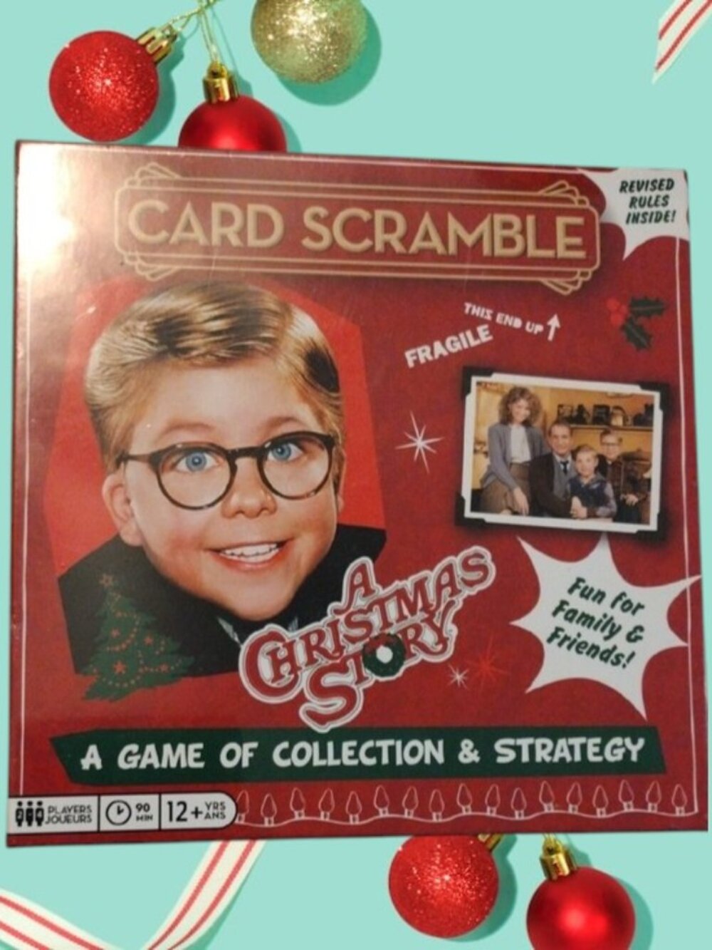 New in Box Still in Plastic Wrap Card Scramble: A Christmas Story Board Game